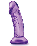 B Yours Sweet N` Small Dildo with Suction Cup 4.5in - Purple