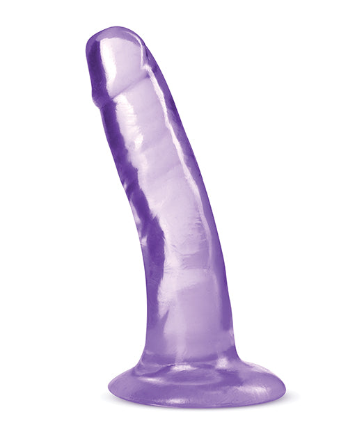 B Yours Plus Hard n` Happy Realistic Dildo 5in - Purple