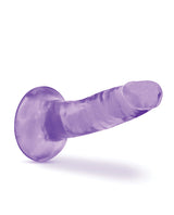 B Yours Plus Hard n` Happy Realistic Dildo 5in - Purple