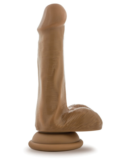 Coverboy Captain Mike Dildo with Balls 6.5in - Caramel