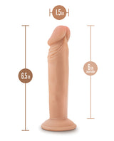 Dr. Skin Plus Gold Collection Posable Dildo 6.5in - Vanilla