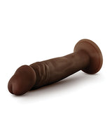 Dr. Skin Plus Gold Collection Posable Dildo 6in - Chocolate