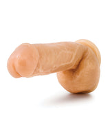 Hung Rider Trigger Dildo with Balls 8.5in - Vanilla