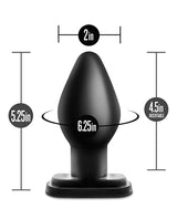 Anal Adventures XL Butt Plug - Black