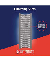 Rize Strokez Dual End Masturbator - Clear