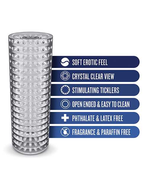Rize Strokez Dual End Masturbator - Clear