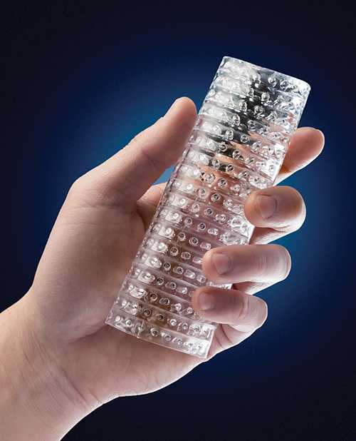 Rize Strokez Dual End Masturbator - Clear