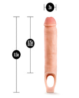 Performance Plus Silicone Cock Sheath Penis Extender 11.5in - Vanilla