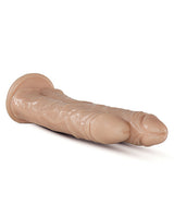 Dr. Skin Silver Collection Double Trouble Dual Penetrating Dildo with Suction Cup 10.5in - Vanilla