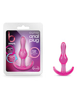 Blush B Yours Curvy Anal Plug - Pink