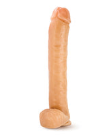 Hung Rider Bruno Dildo with Balls 14in - Vanilla