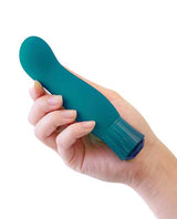 Oh My Gem Fierce Rechargeable Silicone Vibrator - Blue Topaz