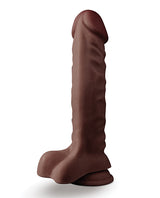 Coverboy The DJ Dildo 9in - Chocolate