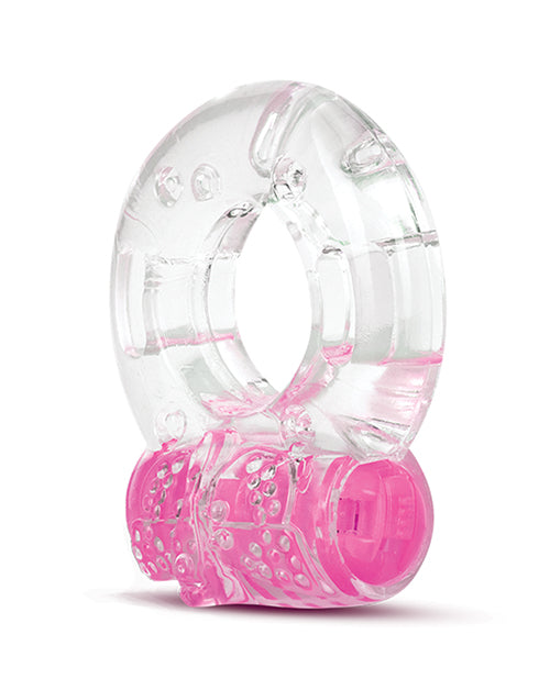 Play with Me Arouser Vibrating Cock Ring - Pink