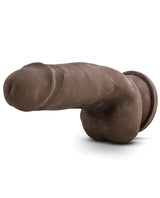 Au Naturel Sensa Feel Fat Boy Dildo 7in - Chocolate