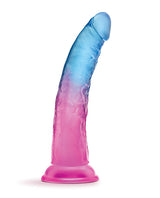 B Yours Beautiful Sky Dildo 7in Sunset - Pink/Blue