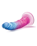 B Yours Beautiful Sky Dildo 7in Sunset - Pink/Blue