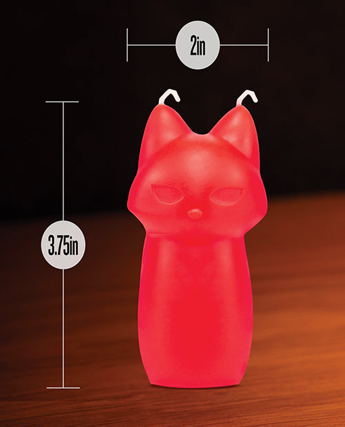 Temptasia Fox Drip Candle - Red