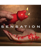 Temptasia Fox Drip Candle - Red