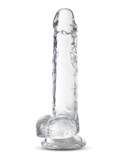 Naturally Yours Crystalline Dildo 7in - Diamond