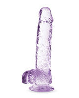 Naturally Yours Crystalline Dildo 6in - Amethyst