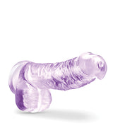 Naturally Yours Crystalline Dildo 6in - Amethyst