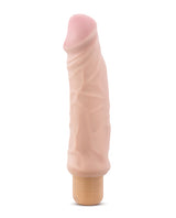 X5 Plus Hard On Vibrating Dildo 9in - Vanilla
