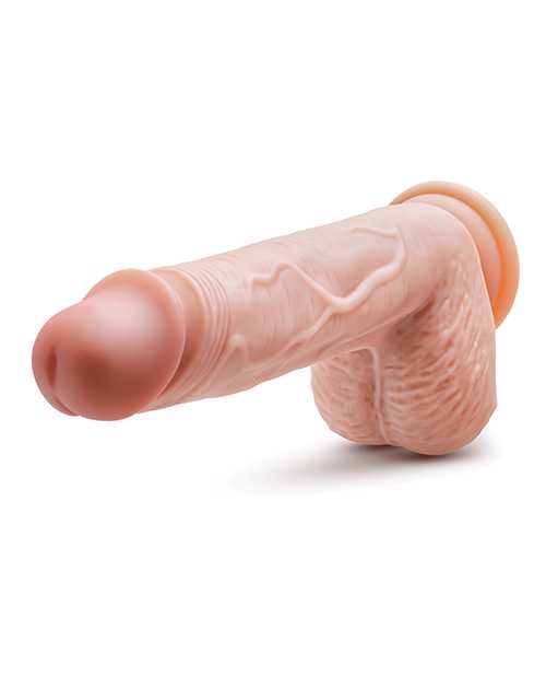 Dr. Skin Platinum Collection Silicone Dr. Ethan Gyrating Dildo 8.5in - Vanilla