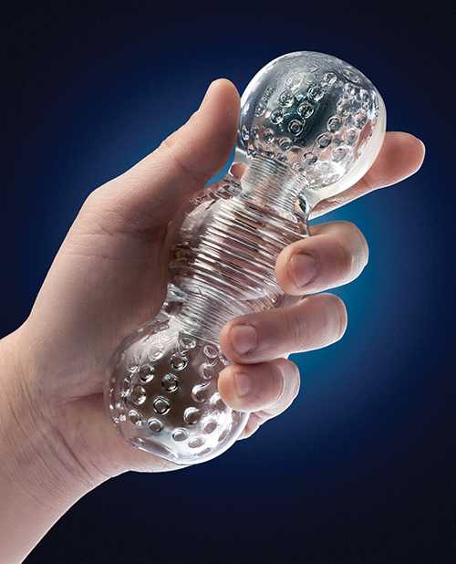 Rize Feelz Dual End Masturbator - Clear