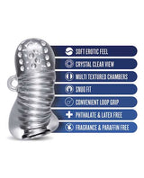 Rize Squeezy Dual End Masturbator - Clear