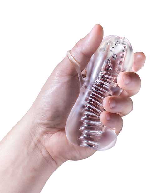 Rize Squeezy Dual End Masturbator - Clear