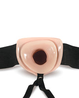 Dr. Skin Silver Collection Hollow Strap-On with Dildo 7in - Vanilla