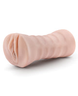 M for Men Rain Vibrating Masturbator with Bullet - Pussy - Vanilla