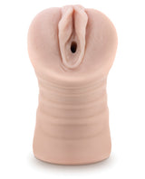 M for Men Rain Vibrating Masturbator with Bullet - Pussy - Vanilla