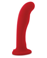 Temptasia Jezebel Silicone Dildo 6in - Crimson