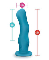 Impressions Miami Rechargeable Silicone Vibrator - Teal