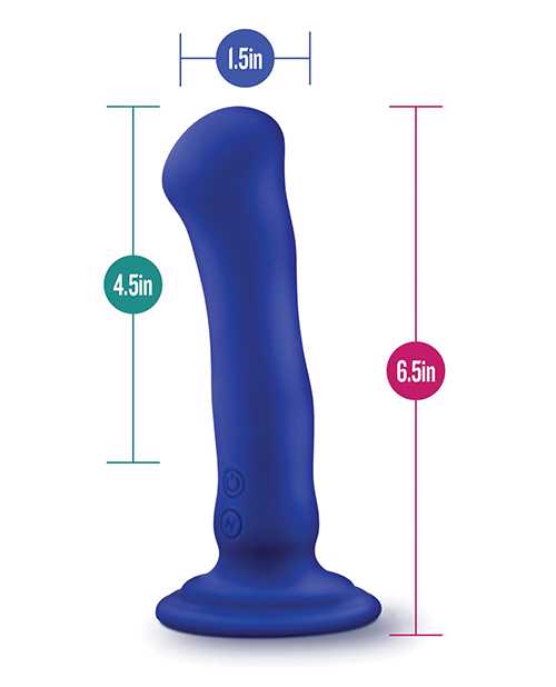 Impressions Santorini Rechargeable Silicone Vibrator - Blue