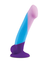 Avant D16 Purple Haze Silicone Dildo 6.5in - Multicolor