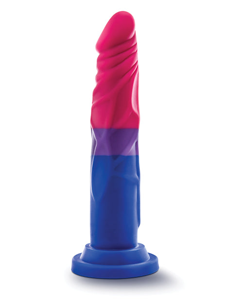 Avant Pride P8 Love Silicone Dildo 7.5in - Multicolor