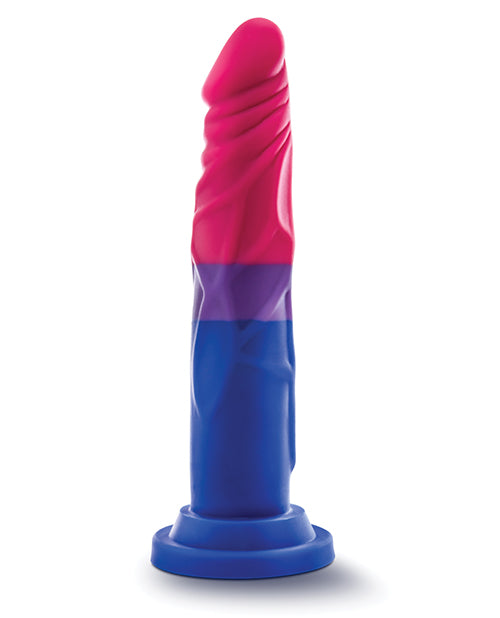 Avant Pride P8 Love Silicone Dildo 7.5in - Multicolor