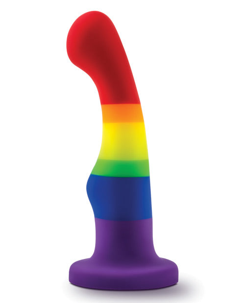 Avant Pride P1 Freedom Silicone Dildo 6in - Multicolor