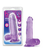 Blush B Yours Plus 7" Rock n Roll Dildo - Purple