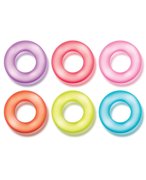 Play with Me King of the Ring Cock Ring - Assorted Colors