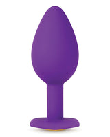 Temptasia Bling Plug Silicone Butt Plug - Small - Purple