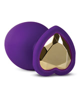 Temptasia Bling Plug Silicone Butt Plug - Small - Purple