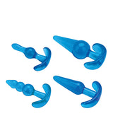 Blue Line Anal Training Set (4 Piece) - Blue