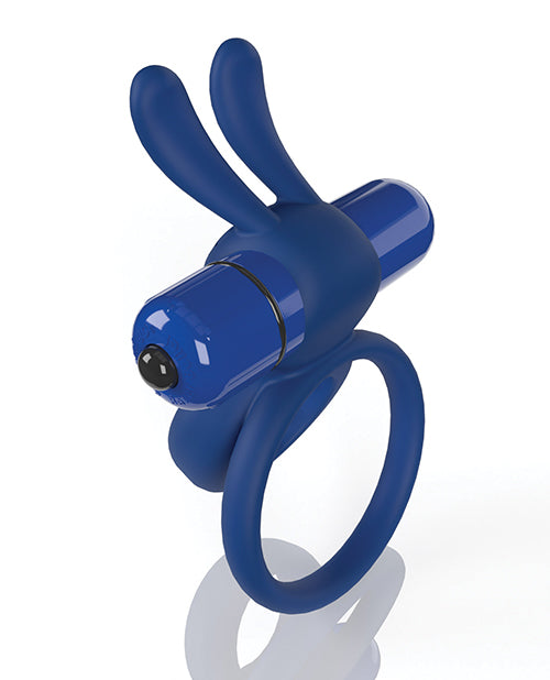 Screaming O 4B Ohare Vibrating Cock Ring - Blueberry