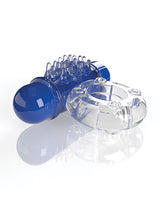 Screaming O 4T O Wow Vibrating Ring - Blueberry
