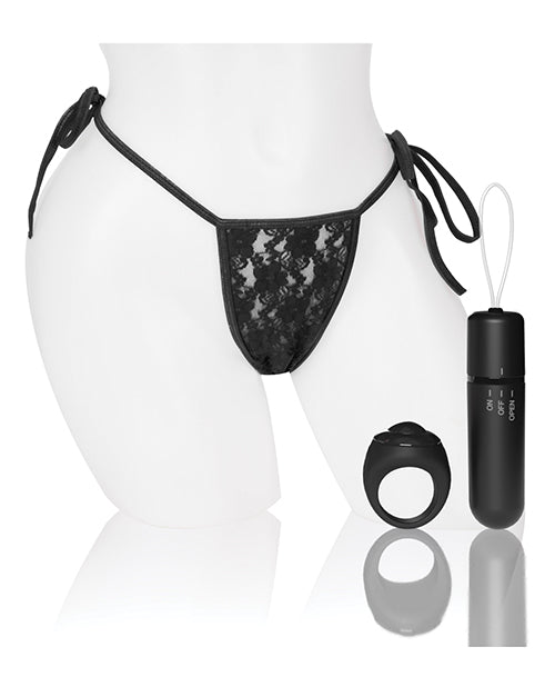 Screaming O My Secret 4T Panty Vibe with Remote Control - Black