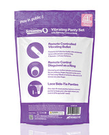 Screaming O My Secret 4T Panty Vibe with Remote Control - Grape